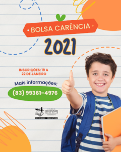 BOLSA CARÊNCIA 2021